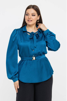Женская блуза Effect-Style 824Б Изумрудный