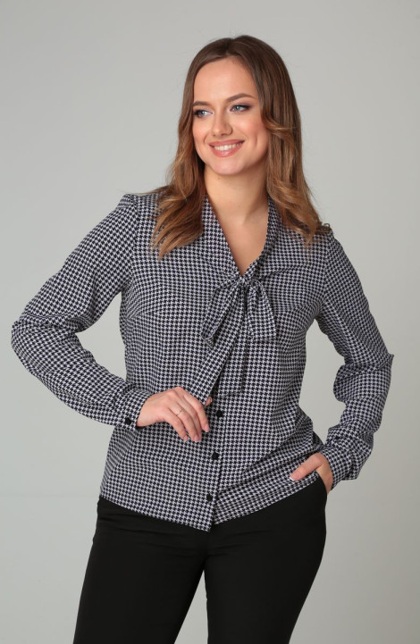 Женская блуза Modema м.702 гусиная_лапка