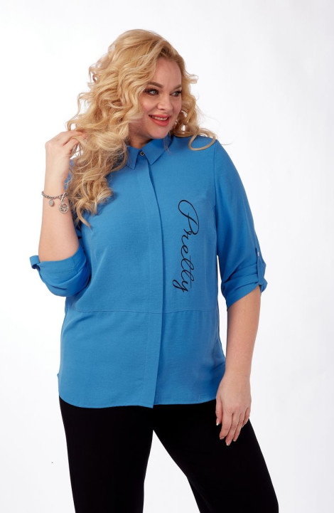 Женская блуза SOVITA 914 синий