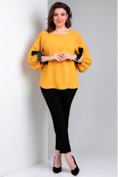 Женская блуза Таир-Гранд 62421 горчица