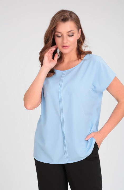 Женская блуза Bliss 8702 голубой