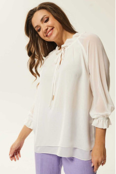 Женская блуза Mislana 791 белый