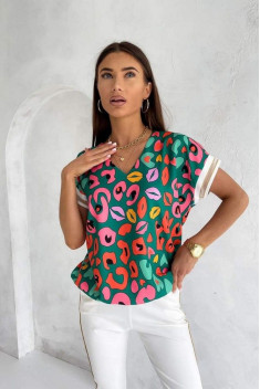 Женская блуза Nika.PL 02012 зеленый