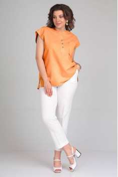 Женская блуза Ma Сherie 1015 оранжевый