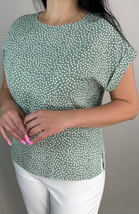 Женская блуза LindaLux 1-388 оливка