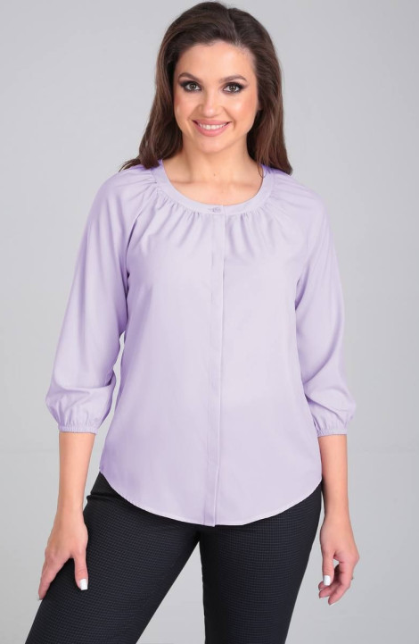 Женская блуза LeNata 12104 лиловый