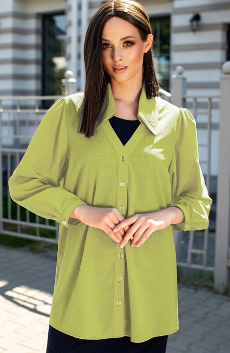 Женская блуза Diva 1605 зеленый