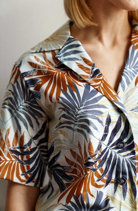 Женская блуза Morozov 6.1784_B1_Nikki пальмы