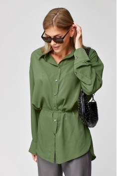 Женская блуза THE NAME 2234 зеленый