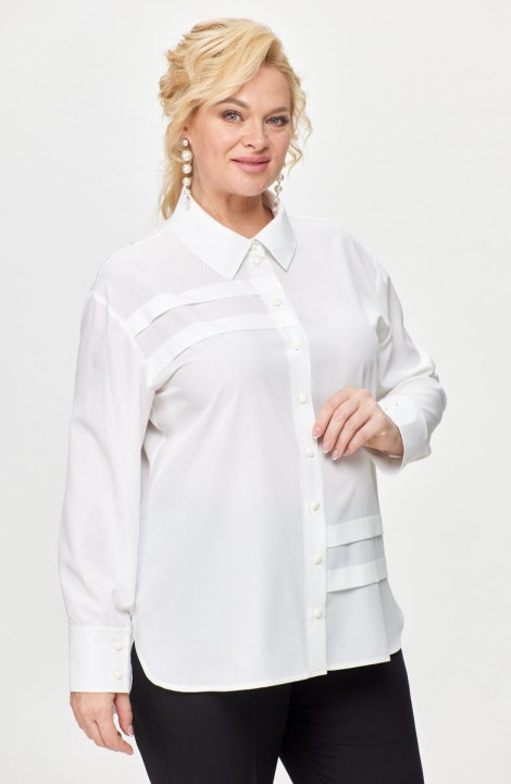 Женская блуза Элль-стиль 2236/1а молочный