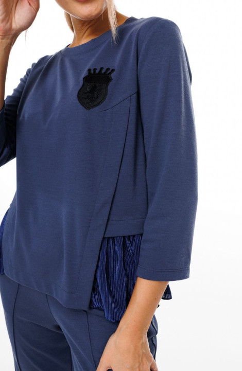 Женская блуза NikVa 399-3 синий
