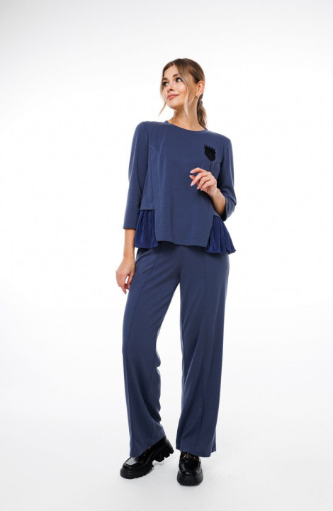 Женская блуза NikVa 399-3 синий