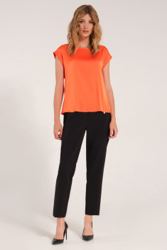 Женская блуза Панда 50040w оранжевый