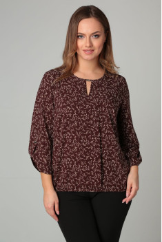 Женская блуза Modema м.703/1 коричневый