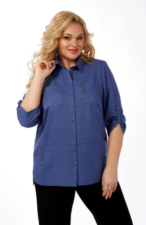 Женская блуза SOVITA 805 синий