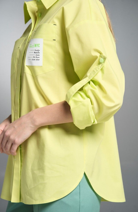 Женская блуза VI ORO VR-1022 салатовый