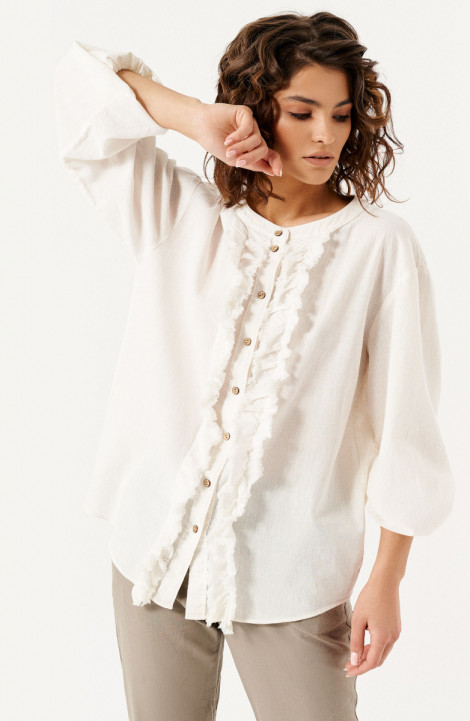 Женская блуза Панда 130540w белый