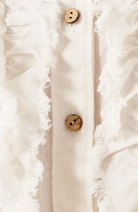 Женская блуза Панда 130540w белый