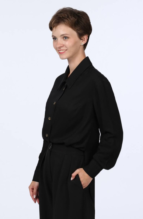 Женская блуза Полинушка 151 черный