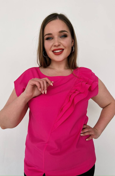Женская блуза LindaLux 1-356 фуксия