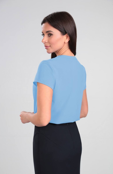 Женская блуза LeNata 11856 голубой
