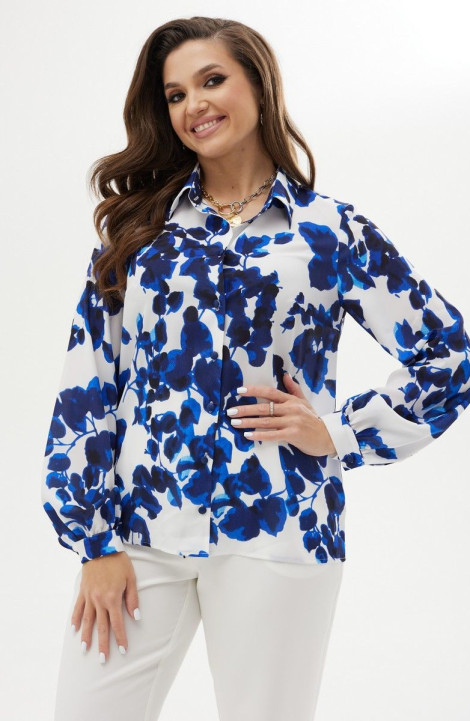 Женская блуза MALI 623-074 голубые_цветы