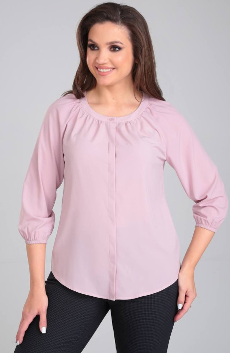 Женская блуза LeNata 12104 пудра