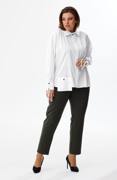 Женская блуза BegiModa 4066 белый