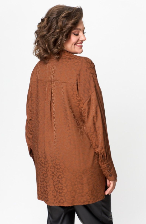Женская блуза ANASTASIA MAK 1143 коричневый