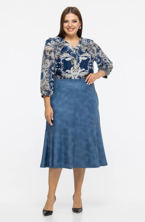Женская блуза Avila 0943 синий