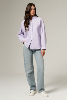 Блуза Панда 153944w фиолетовый