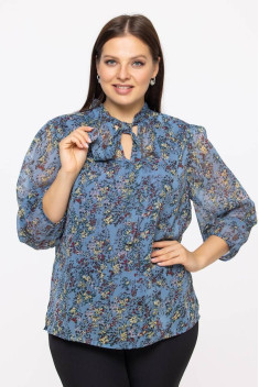 Женская блуза Avila 0909 синий