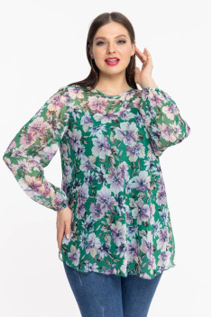 Женская блуза Avila 0654 ярко-зеленый