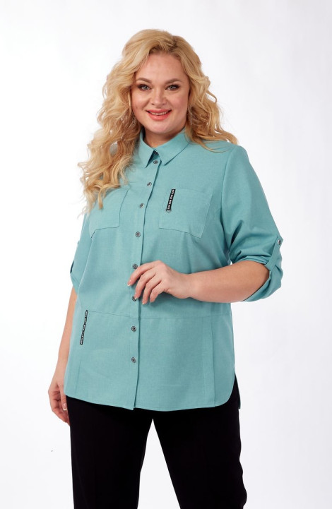 Женская блуза SOVITA 805 бирюза