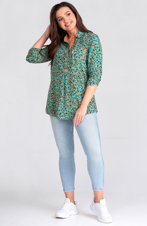Женская блуза Таир-Гранд 62424 зеленый