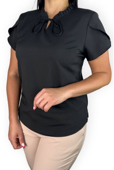 Женская блуза LindaLux 694 черный_софт