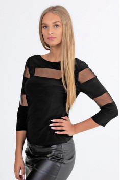 Женская блуза Nika.PL 07071 черный
