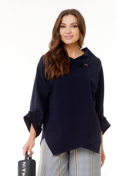 Женская блуза Anastasia 971.1 темно-синий