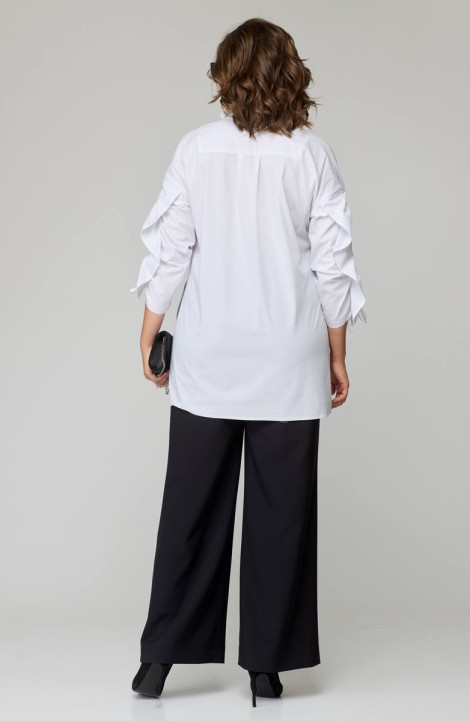 Женская блуза EVA GRANT 7136-1 белый