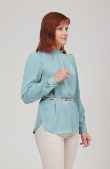 Женская блуза Соджи 594 бирюзовый