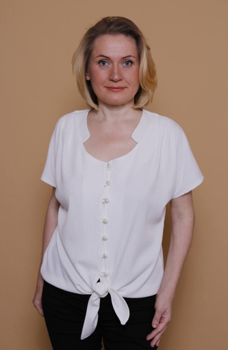 Женская блуза MIRSINA FASHION 1208 молочный