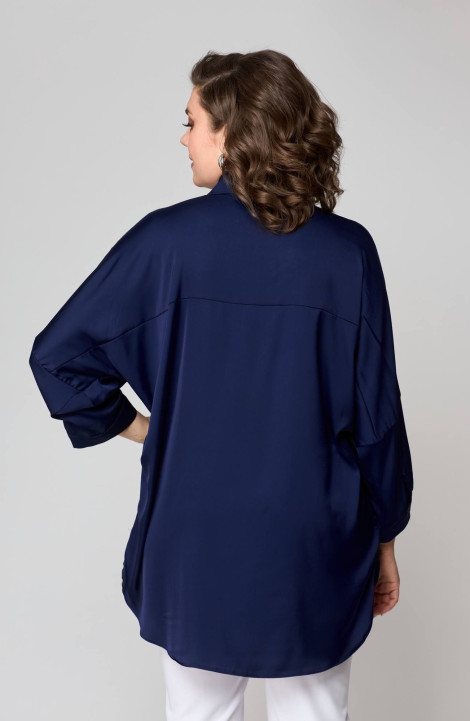 Блуза Solomeya Lux 942а темно-синий