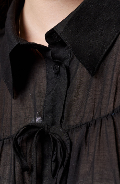 Блуза Панда 183940w черный