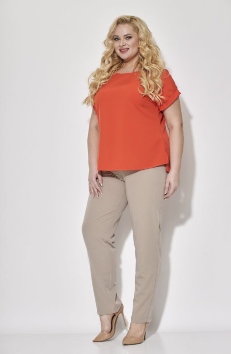 Женская блуза STEFANY 437 оранжевый