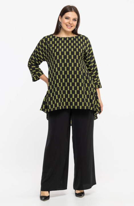 Женская блуза Avila 0914 оливковый