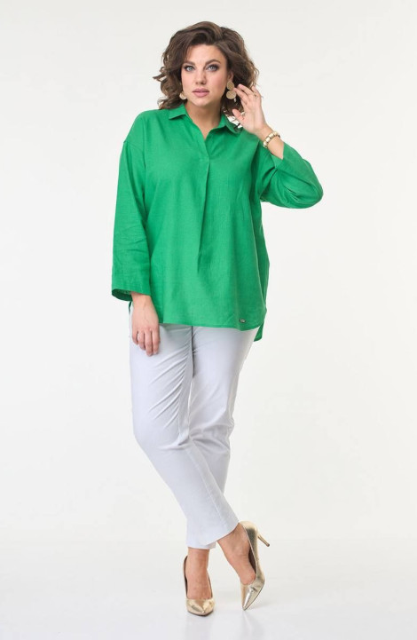 Женская блуза Ollsy 2070 зелень