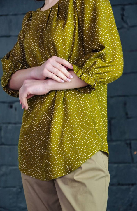Женская блуза Arisha 2045 оливковый