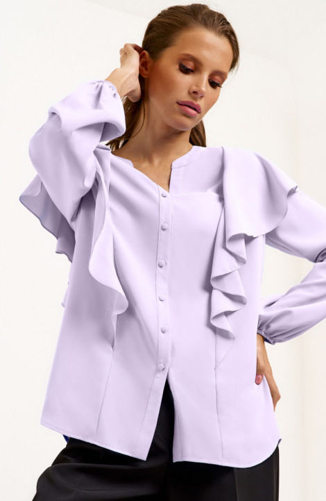 Женская блуза Панда 107040w лиловый