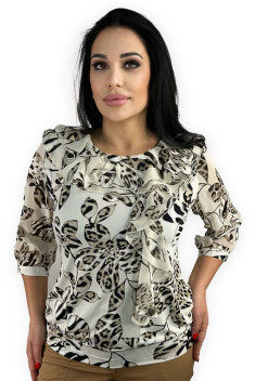 Женская блуза LindaLux 738 леопард