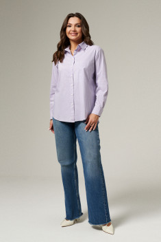 Блуза Панда 167540w фиолетовый